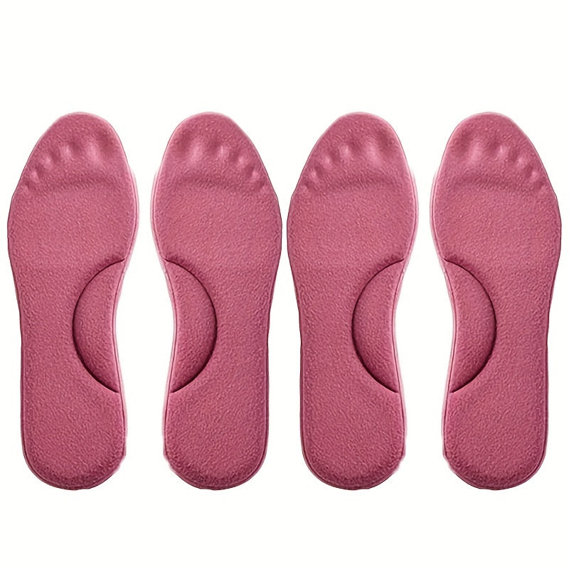 Winter Fur Insoles Foot Warmer Memory Foam Insoles Sneakers Men Women
