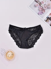3 Pack Plus Size Sexy Panties Set Women's Plus Pin Dot Print Briefs