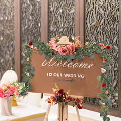 Silvery Dollar Eucalyptus Vine for Wedding Home Outdoor Decor