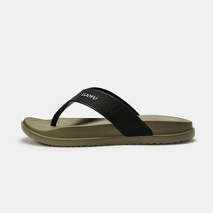 LUOFU Men's Quick Dry Beach Flip-flops in Khaki