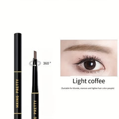 Waterproof Eyebrow Pencil Long lasting Smudge Proof