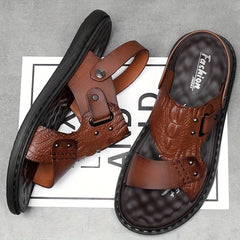 Men's Open Toe Sandals Non Slip Hiking Trekking Sandals