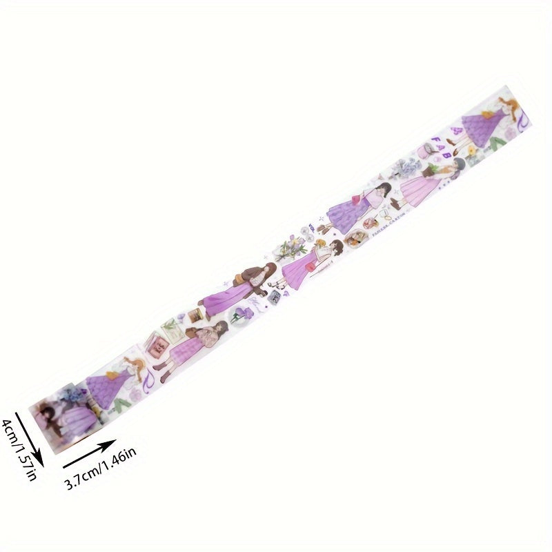 Gentle Memories Series PET Tape Artistic Dressing Stickers