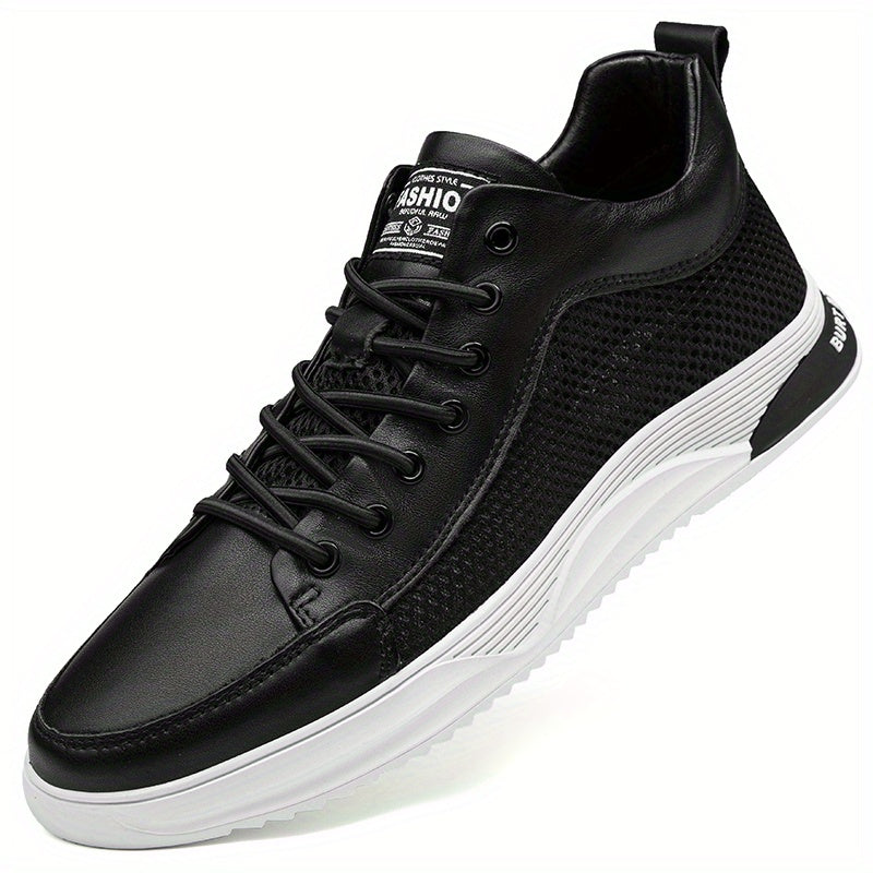LAORENTOU Men's Skate Mesh Shoes Non Slip Sneakers