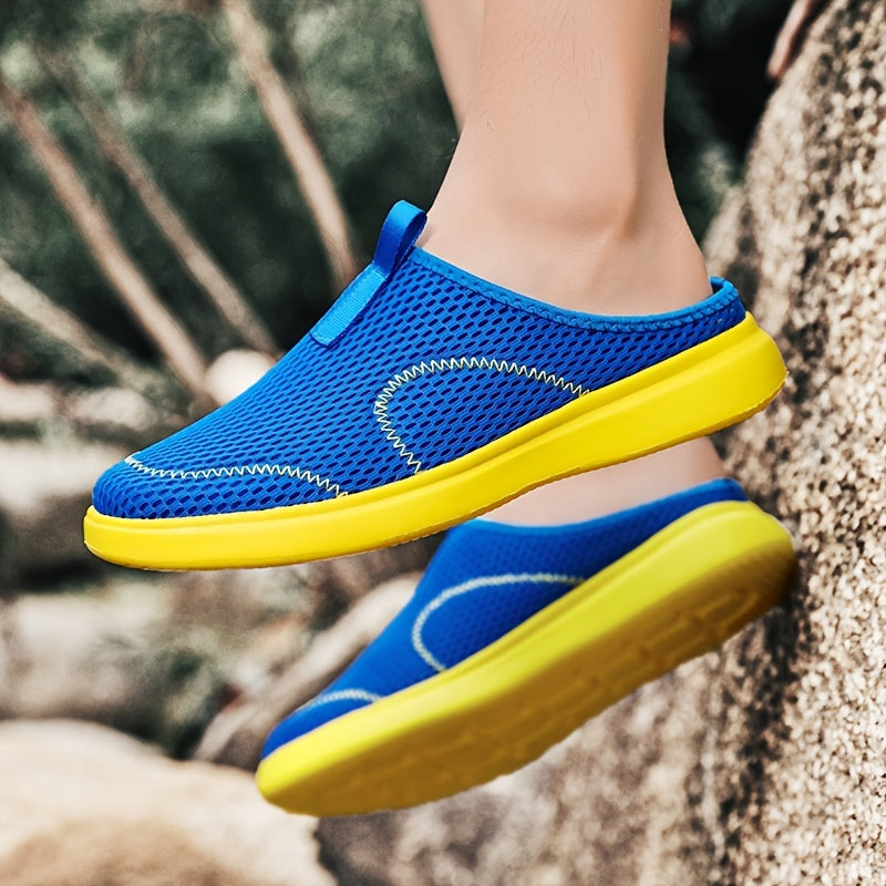 Men's Lightweight Slip On Mesh Sandals
