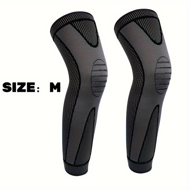 2PCS Soft Breathable Cycling Knee Pads for Men Women