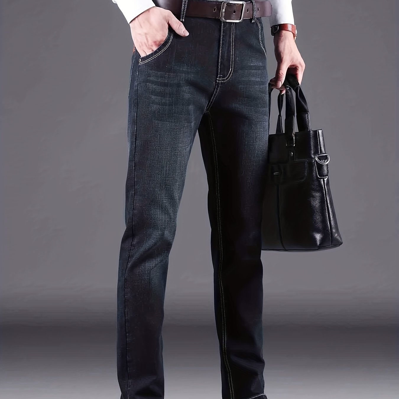 Men's Slim Fit Stretch Denim Jeans