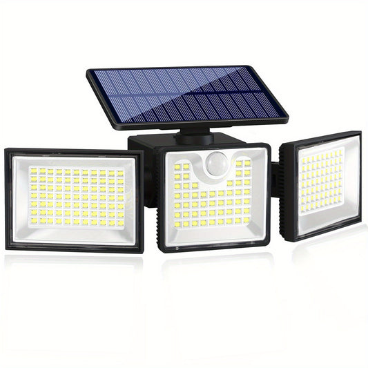 Outdoor Solar Wall Lights 3000LM Motion Sensor Waterproof Rotatable