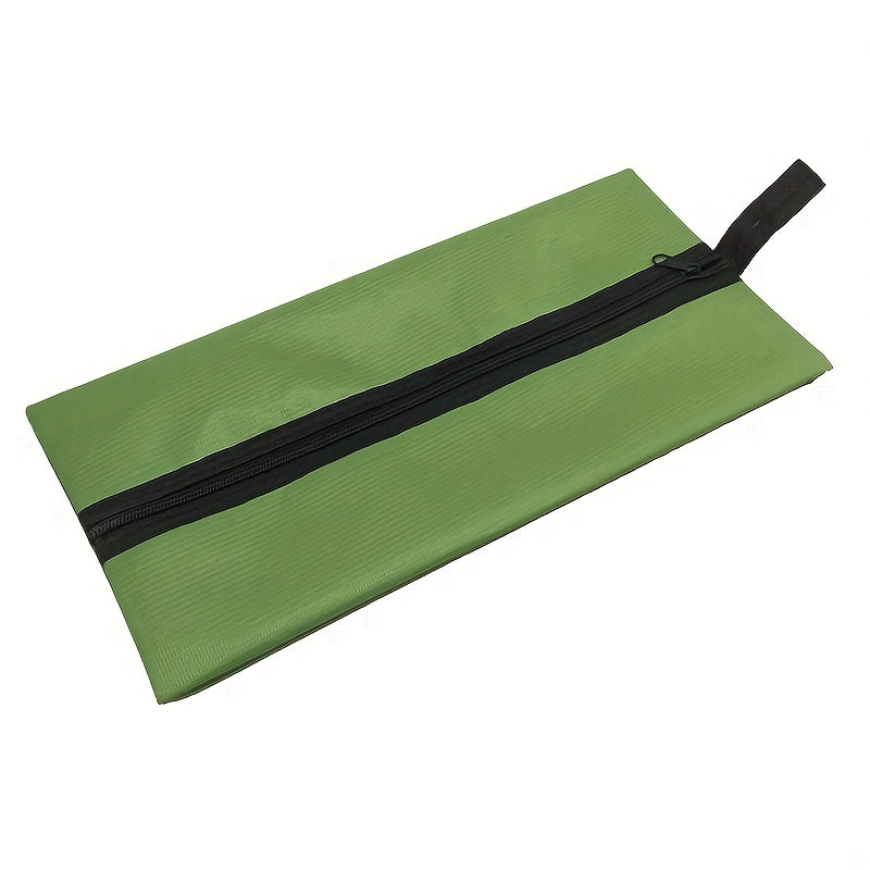 Minimalist Zipper Storage Pouch Lightweight Solid Bag for Travel