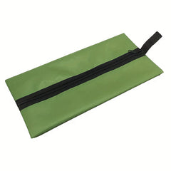 Minimalist Zipper Storage Pouch Lightweight Solid Bag for Travel