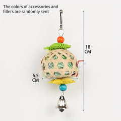 Parrot Natural Grass Woven Toys For Budgerigar