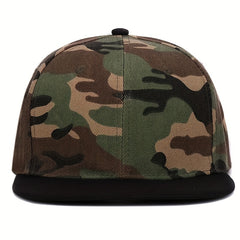 Camouflage Casual Baseball Cap Sunscreen Snap Back Hat Sports Dad Hats