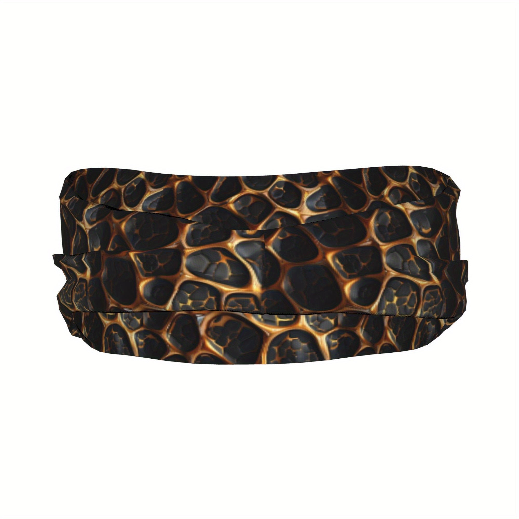 Unisex Sports Headband Sweat Wicking Breathable Polyester