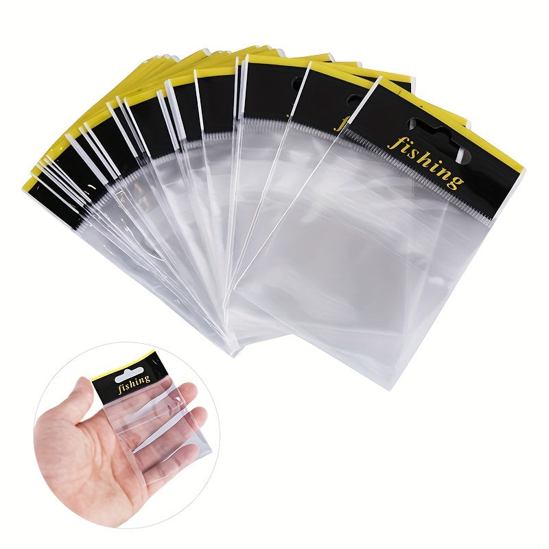 100pcs Small Fish Hook Storage Bags Fishing Accessories Bags