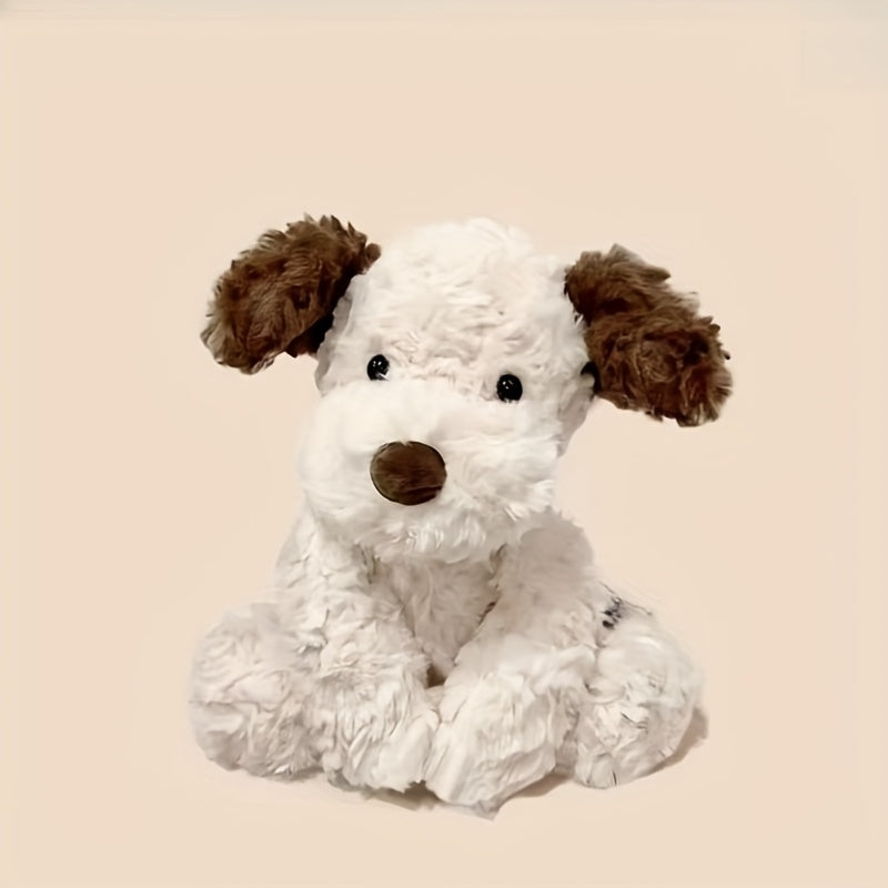 Adorable Brown Plush Dog Toy for Wedding Party Favors Halloween Decor