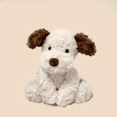 Adorable Brown Plush Dog Toy for Wedding Party Favors Halloween Decor