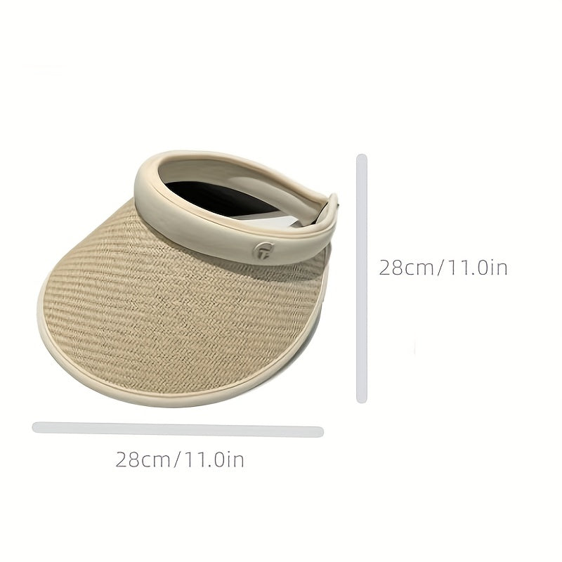 UV Protection Visor Hat Sunproof Travel Beach Hats Women Sun Hat