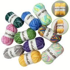 2pcs Yarn Ball 90g 260 Yds 5ply Acrylic Wool Crocheting Knitting