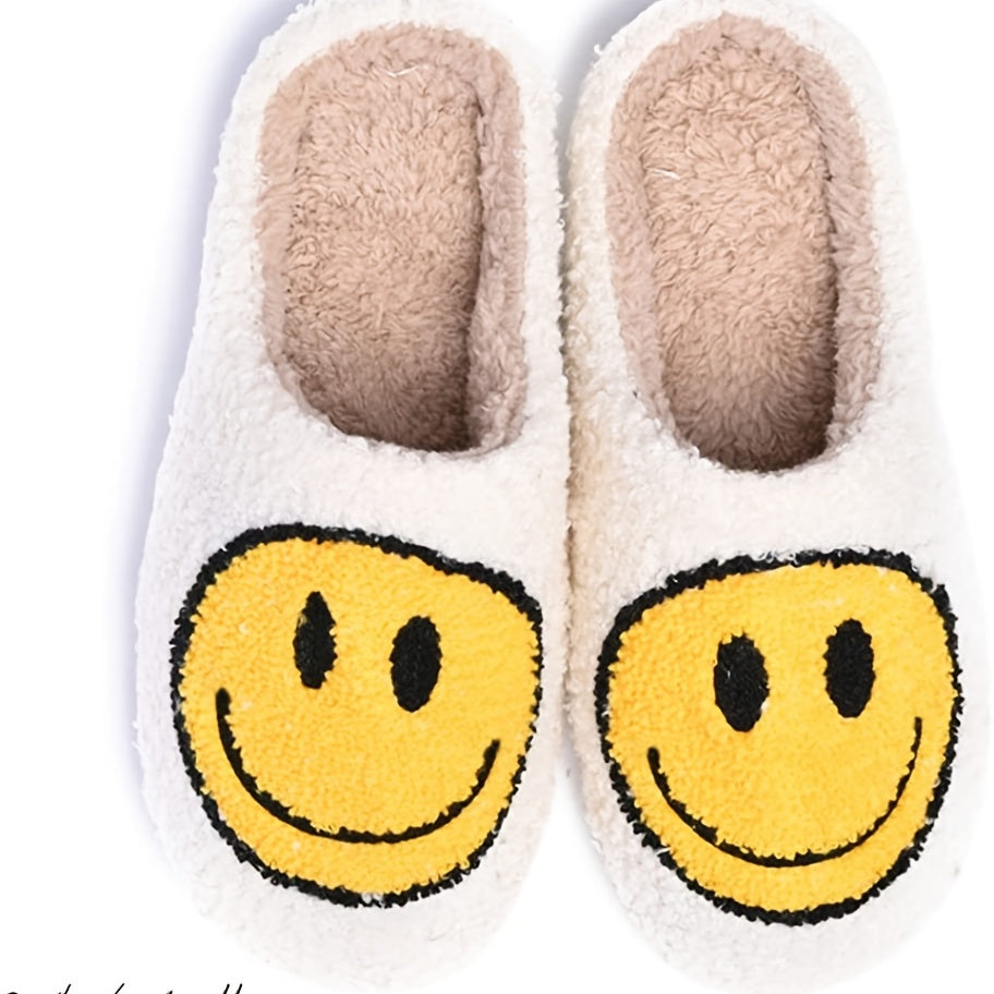 Women's Plush Indoor Slippers Soft & Comfy Closed Toe Non Slip House Slides