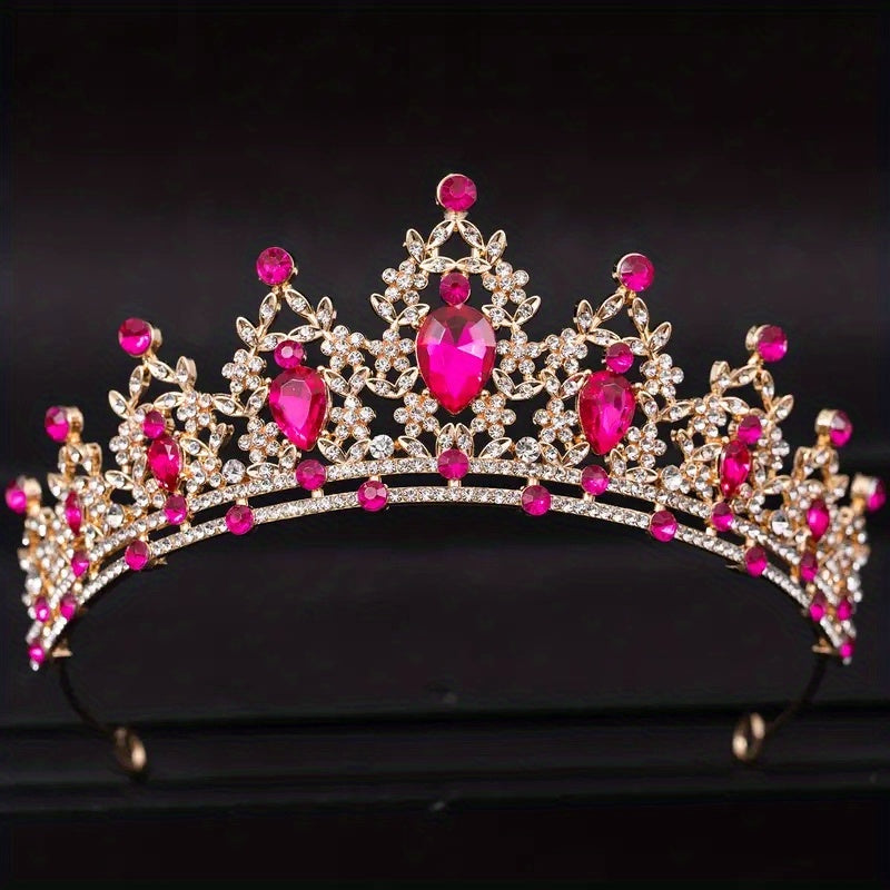 Butterfly Pearl Crown Headband Princess Costume Hair Accessories