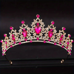 Butterfly Pearl Crown Headband Princess Costume Hair Accessories