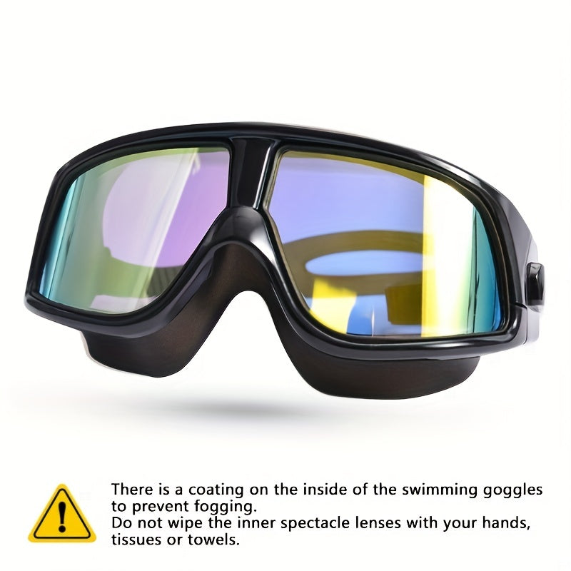 Colorful Electroplated Swimming Goggles Waterproof Anti-fog
