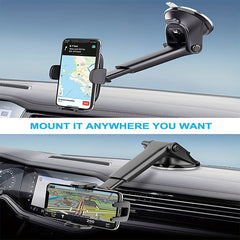 Suction Cup Car Phone Holder Mount with Ultra Sticky Gel Pad