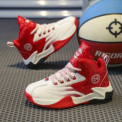 Boys' Comfy Basketball Shoes Breathable Non Slip Sneakers