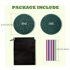 Colorful Silicone Sensory Decompression Board Toy