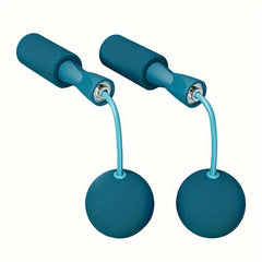 2pcs Cordless Jump Rope Weight-bearing Skipping Rope with Ball