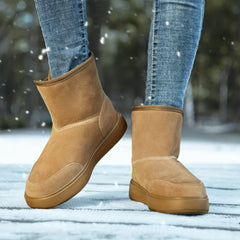 Women's Outdoor Snow Boots Warm Anti Slip Cotton Shoes