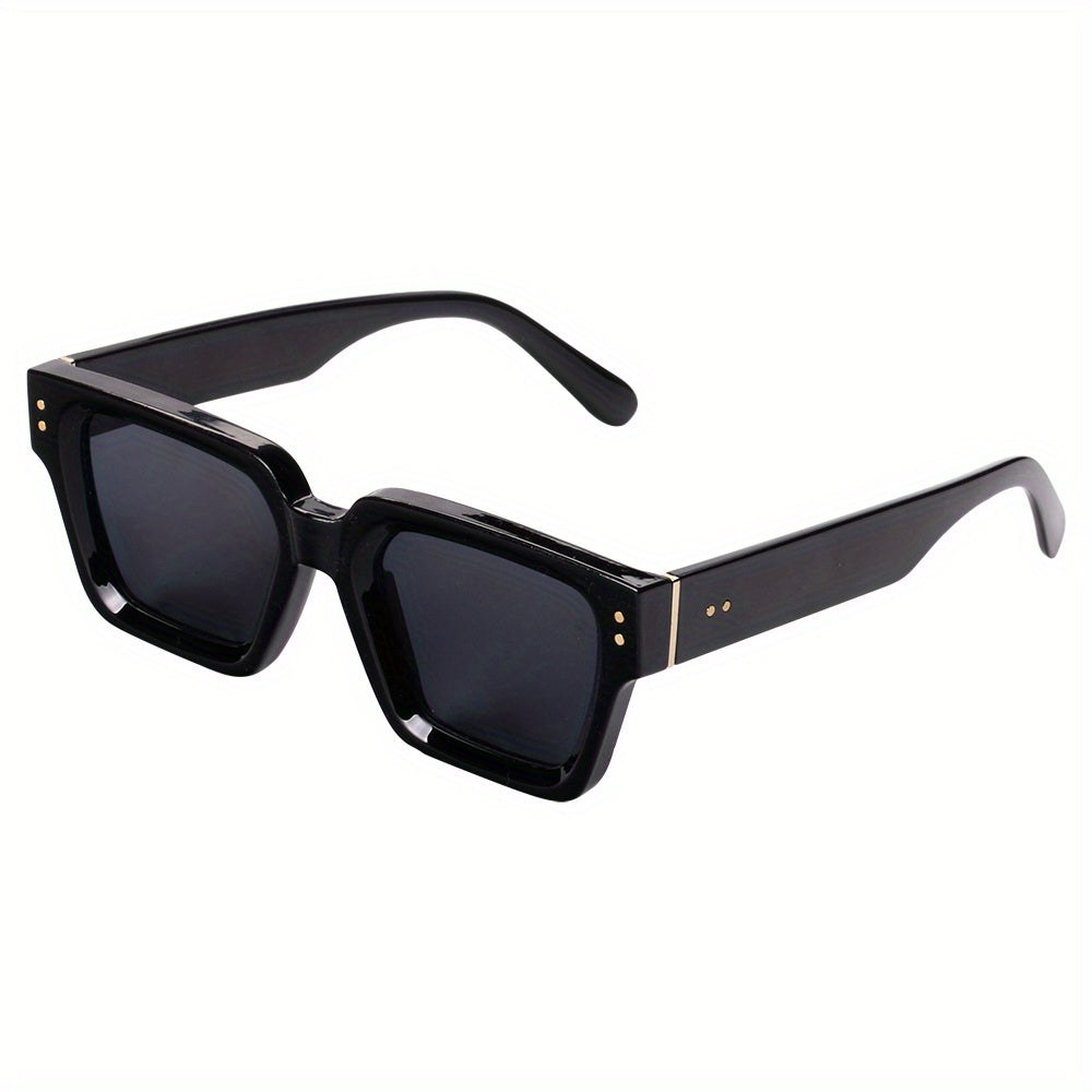 Men's Casual Square Frame PC Sunglasses for Outdoor Party