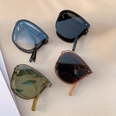 Square Frame Foldable Sunglasses UV400