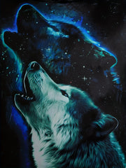 Wolf 3D Print Boys Hooded Sweatshirt Spring Fall Kids Hoodie Tops