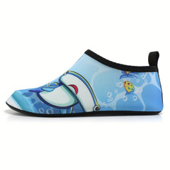 Kids Slip On Aqua Shoes Soft Breathable Non Slip Water Shoes