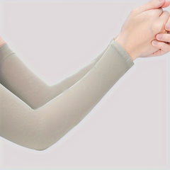 2 Pack Cycling Arm Sleeves UV Protection Ice Sleeves Unisex Arm Sleeve Cover UPF