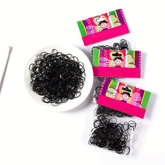 70 Colorful Elastic Hair Bands for Girls