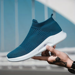 Men's Breathable Slip-on Athletic Shoes Lightweight Sneakers