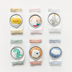 Animal Graphic Knee Pads for Baby Girls and Boys