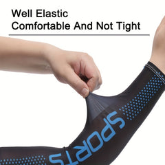 1 Pair Ice Silk Sleeves for Outdoor Protection