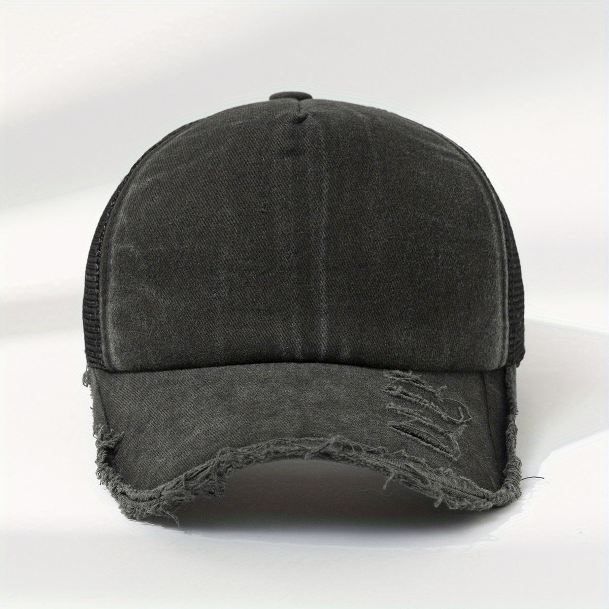 Vintage Washed Distressed Hat Baseball Cap Adjustable Polo Trucker Unisex Style