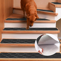 15pcs Non Slip Stair Treads Double Adhesive Tape Grip Tape Anti Slip Tape