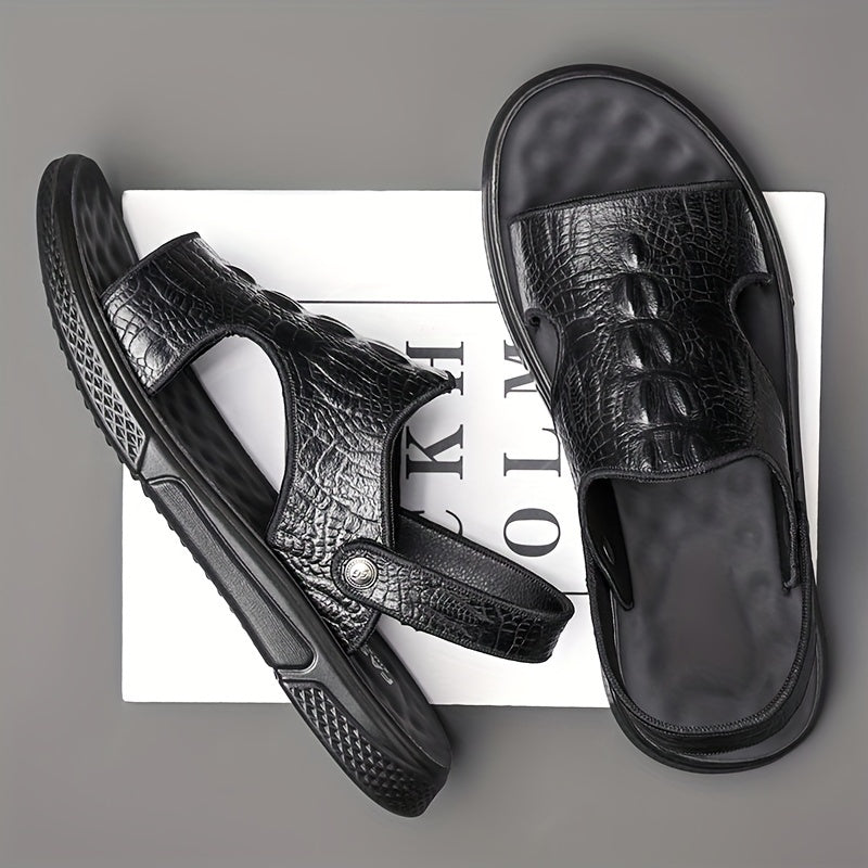 Men's Non Slip Sandals Comfy Slides Beach Shoes Summer