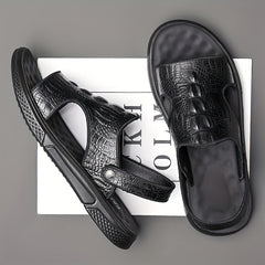 Men's Non Slip Sandals Comfy Slides Beach Shoes Summer