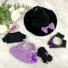 5pcs Cotton Doll's Halloween Costume Set