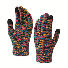 Chenille Touch Screen Winter Gloves for Men and Women