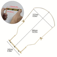 10 Holes Metal Harmonica Neck Holder Adjustable Stand