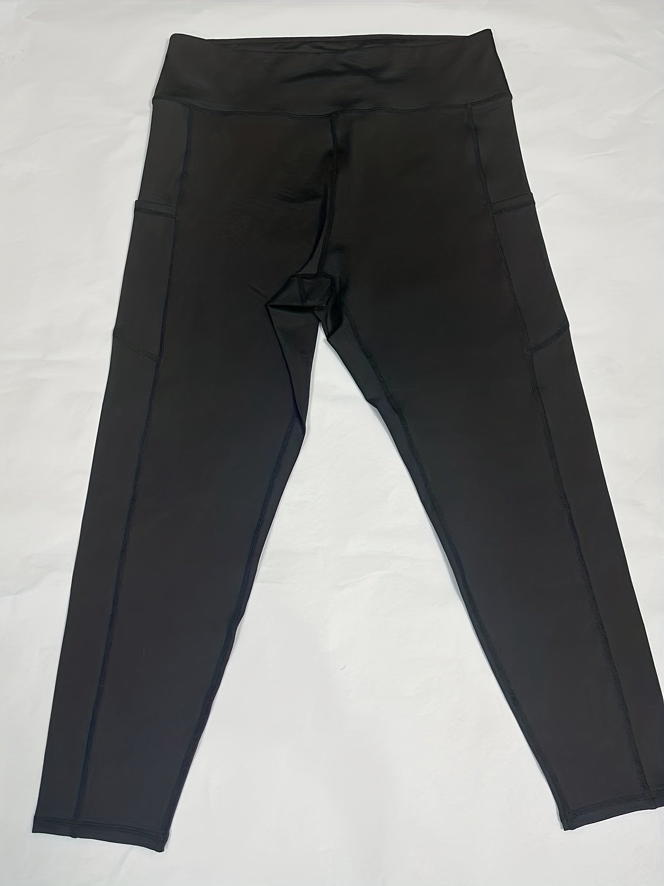 Solid High Rise Yoga Leggings