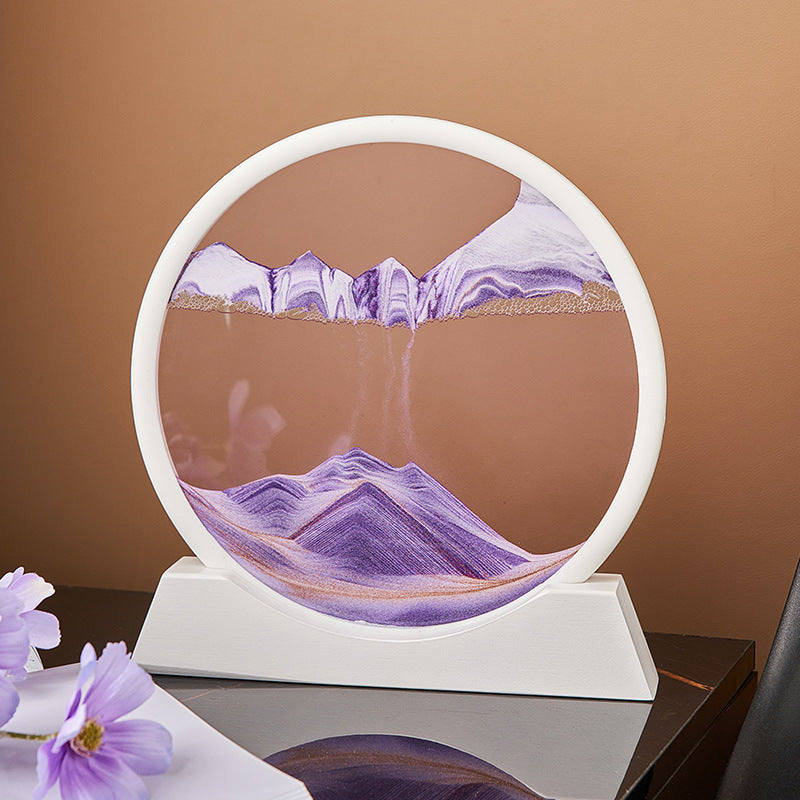 7 inch Home Crafts Frame Decorations Living Room Office Circular