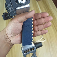 Archery Bow Handle Protective Leather Grip Guard for Compound Bow